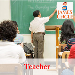 History teacher Mr. Arko Karmakar in Bira Ballavepara